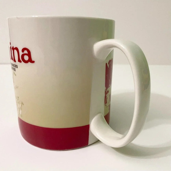 2013 Starbucks China Global Icon City Series Coffee Mug 16 oz Cup Dragon - Picture 10 of 11